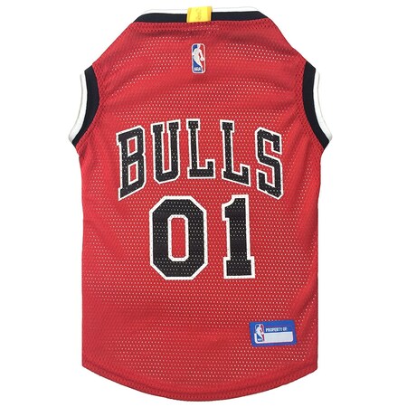 Pets First Chicago Bulls Pet Jersey - XS pfbul4047-1